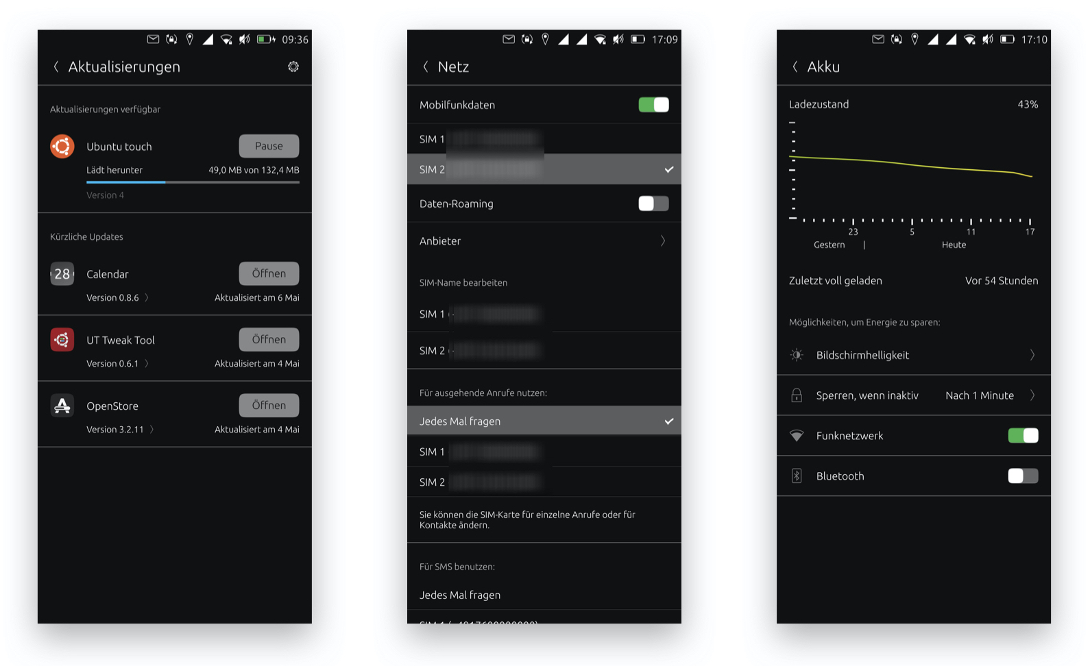 Ubunt Touch Update